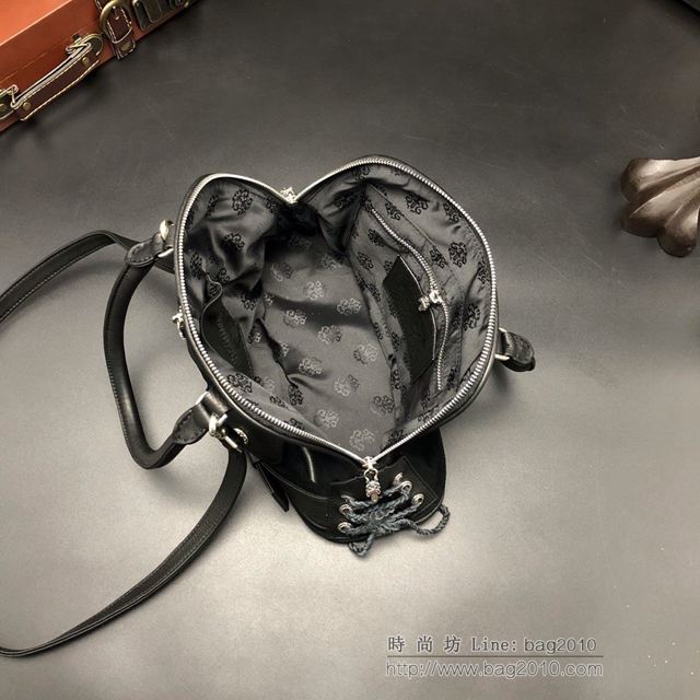 chrome hearts包 克羅心貝殼belt bags皮帶款機車包 純銀五金 克羅心手提包  gjc2032